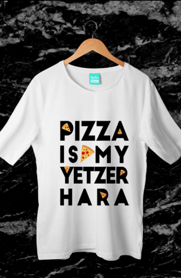 Pizza is my Yetzer Hara- Women's Tee