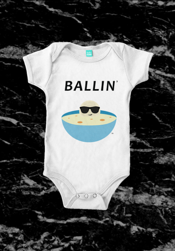 Ballin' - Baby Onesie