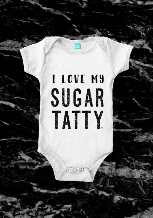 I Love My Sugar Tatty - Baby Onesie